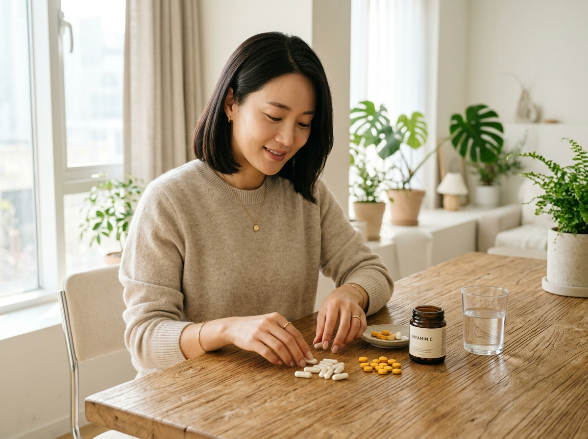 콜라겐보충제-비타민C함께먹기