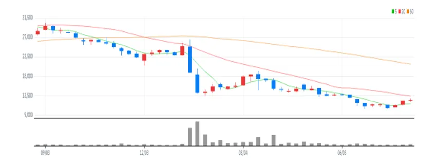 HDC현대산업개발 주봉