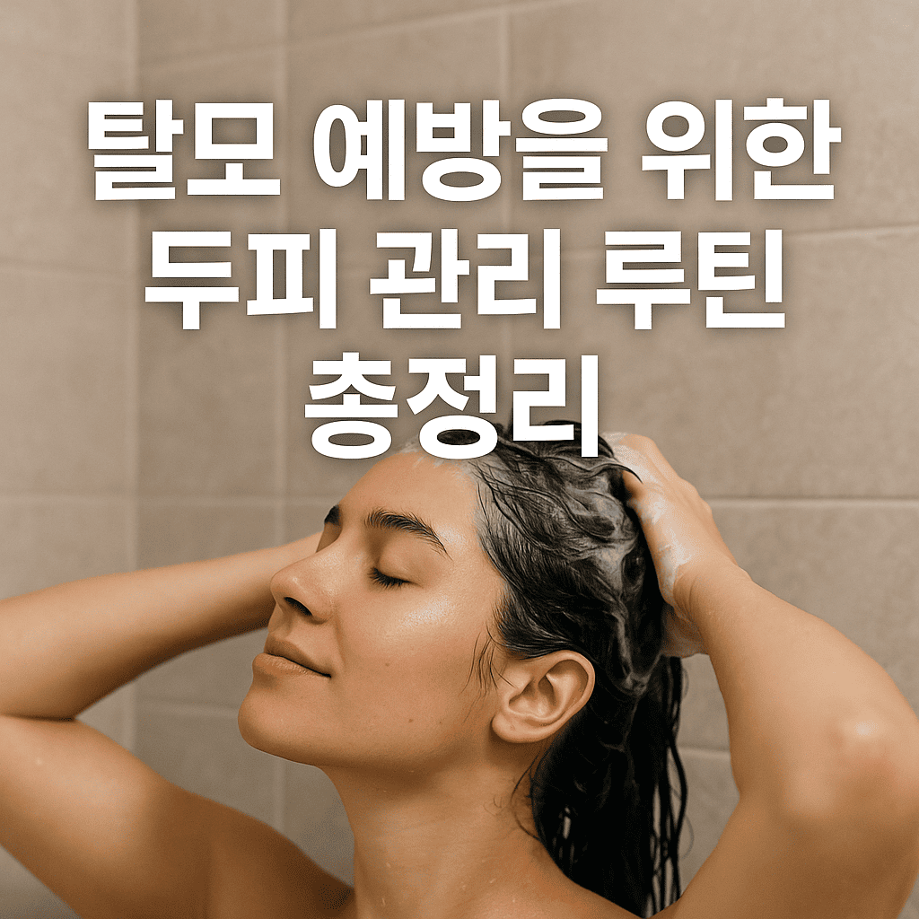 탈모 예방 올바른 머리 감기 방법과 두피 관리 꿀팁 ❘ 전문가가 알려주는 핵심 팁