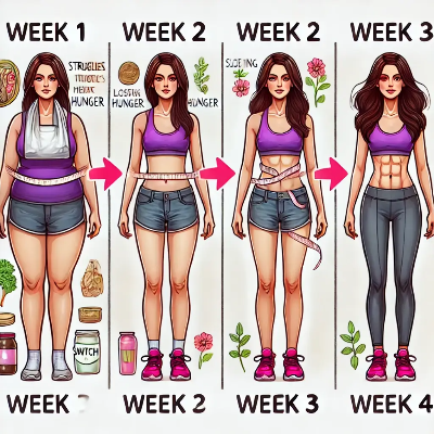 스위치온 다이어트 후기 - 주차별 변화