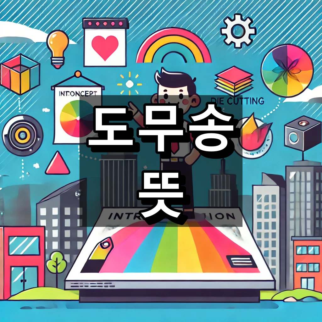 도무송 뜻 대표 이미지