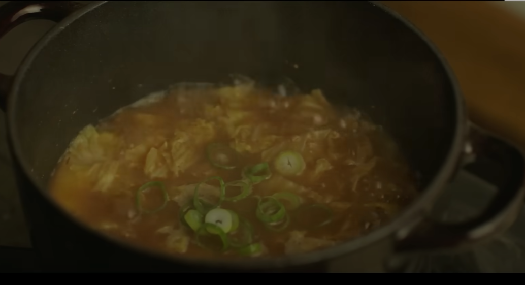 배추 된장국 사진