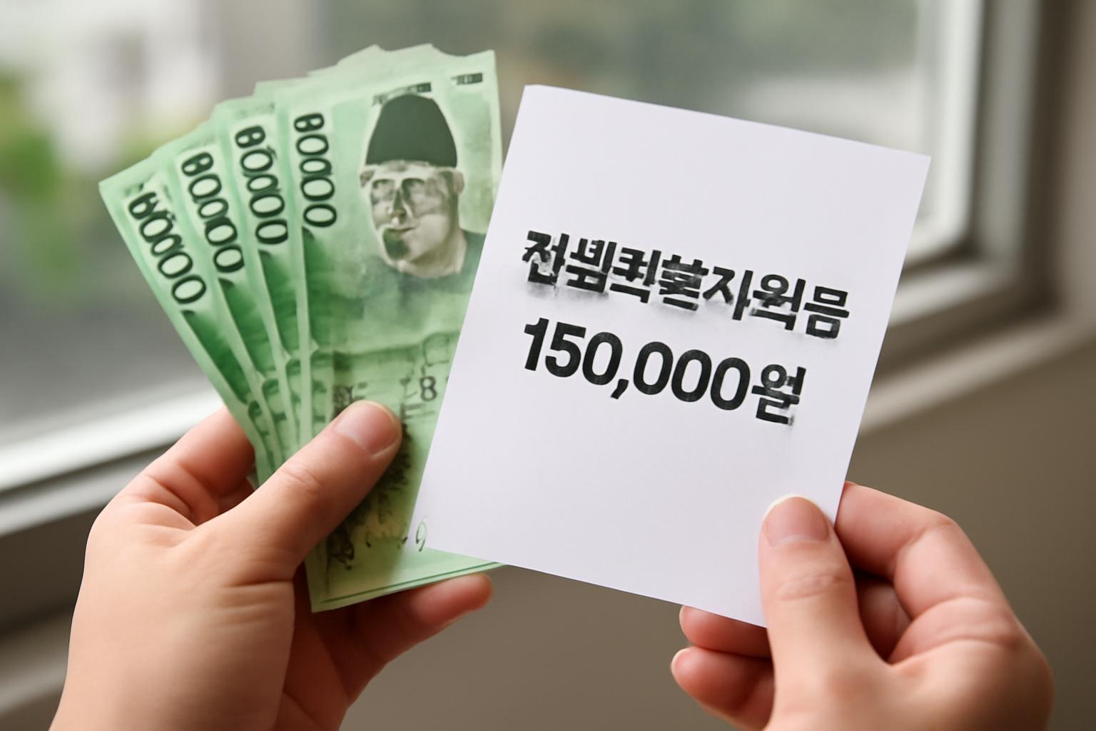 민생회복지원금 신청조건