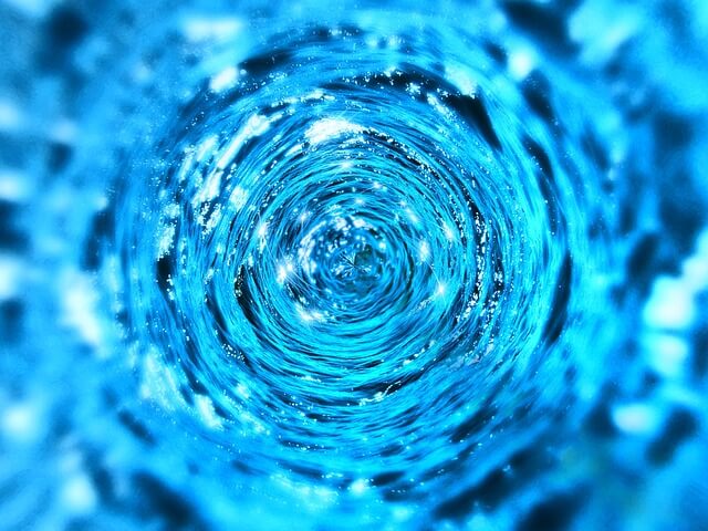 파란색