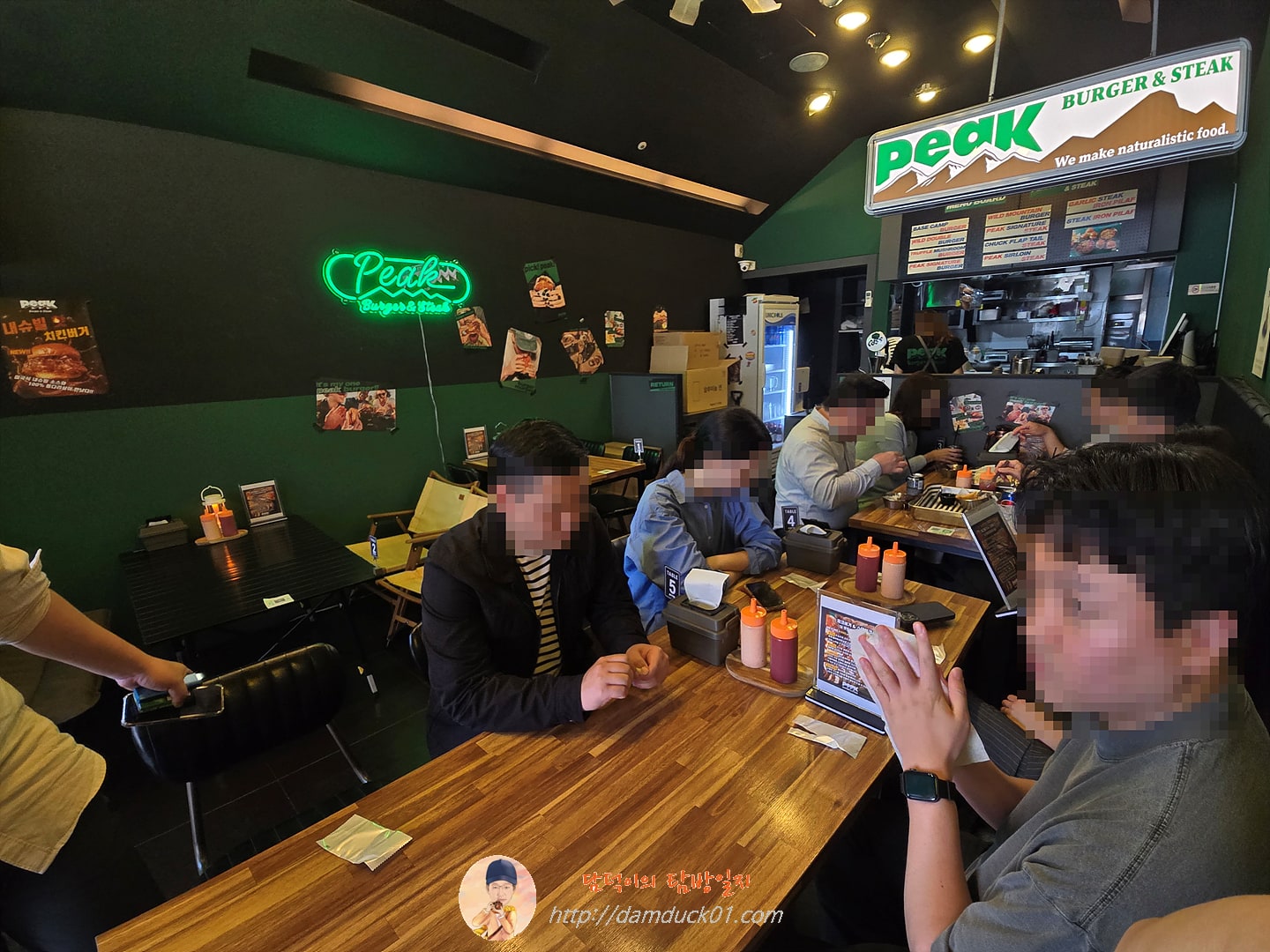 피크버거&amp;스테이크