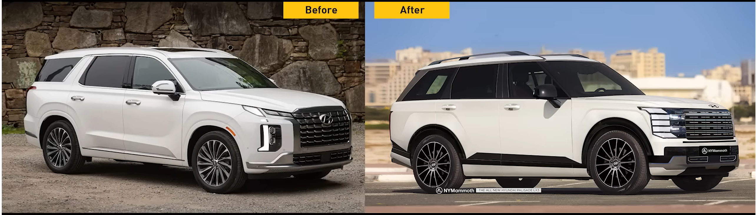 현대자동차 팰리세이드 풀체인지 예상도