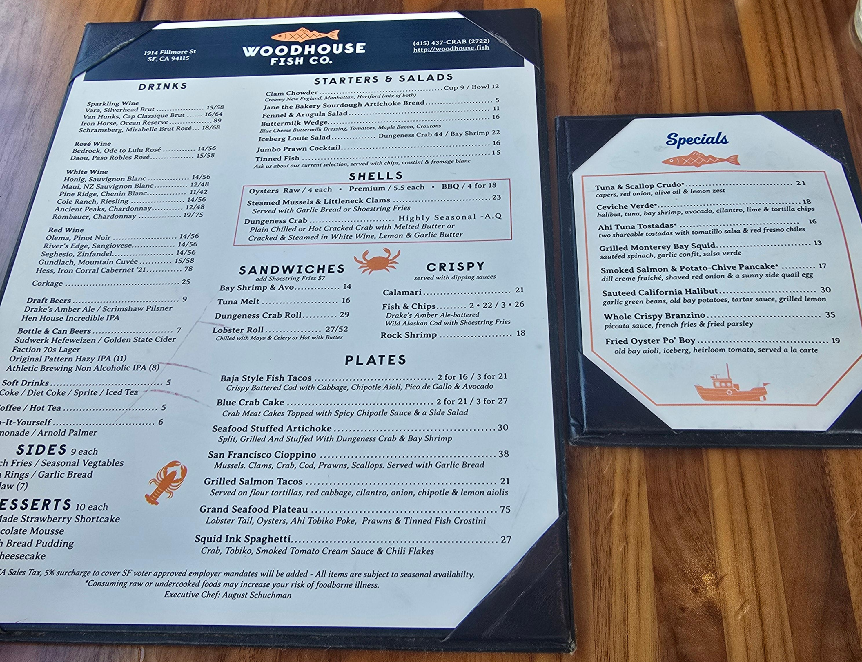 [chef, Daddy] 샌프란시스코 해산물 맛집 WOODHOUSE 방문기｜클램차우더 &amp; 피시앤칩스 리뷰