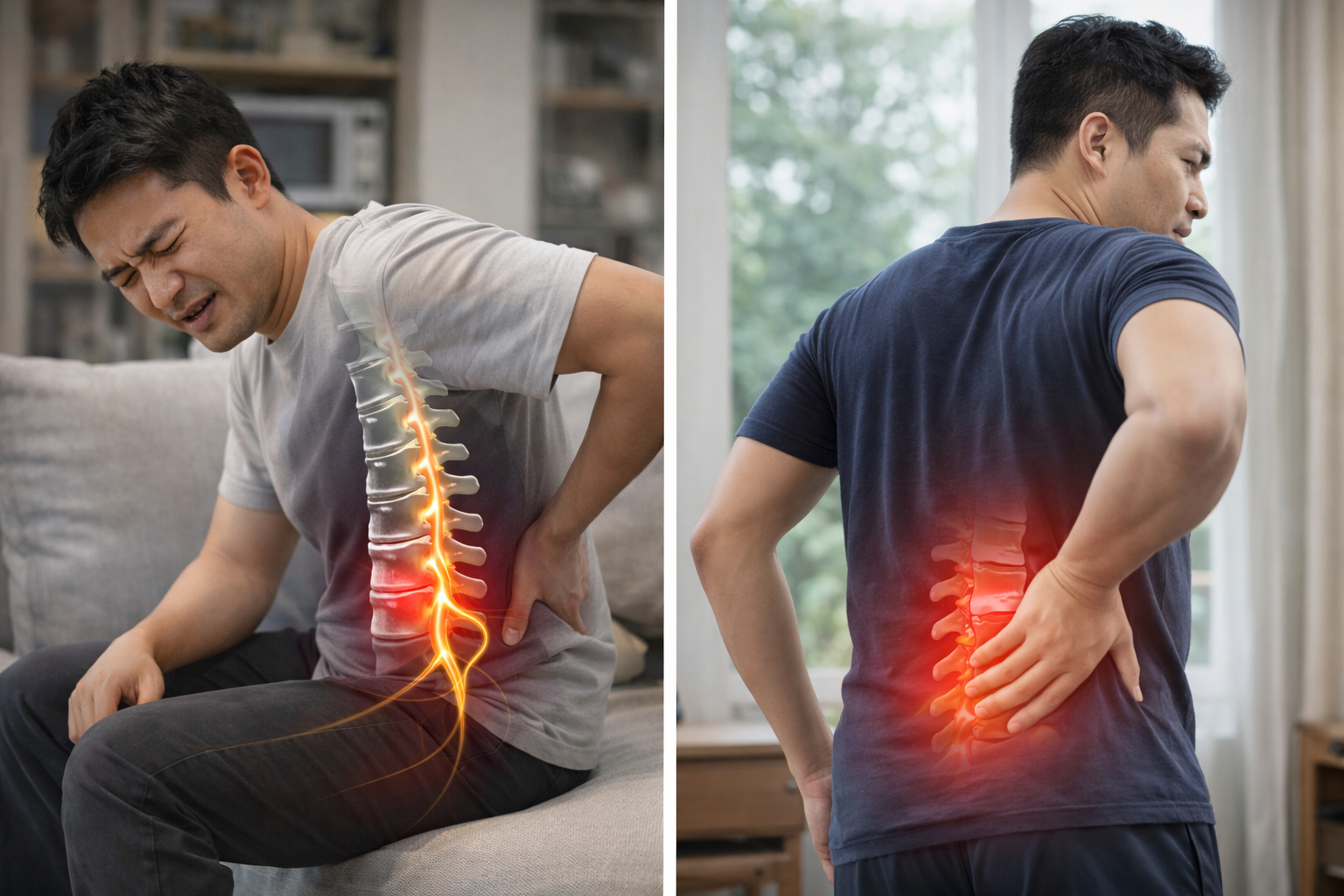허리디스크와 근육통 정확히 구별하는 법 관련 사진