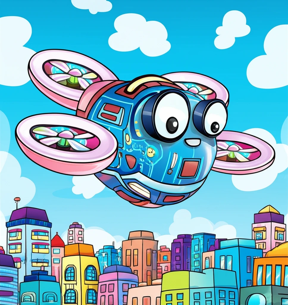 미래 드론 기술: 협력 비행(군집 비..