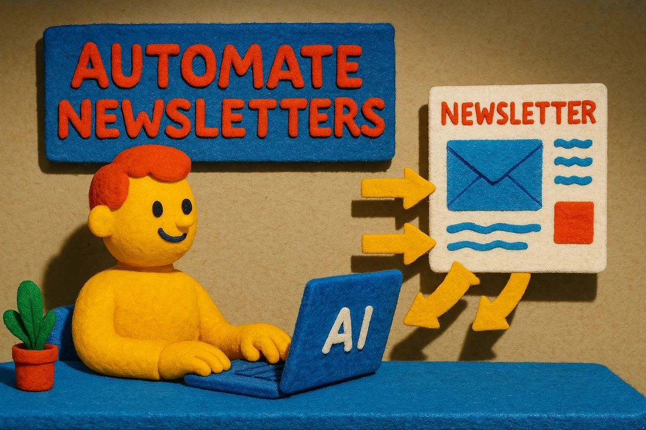 생성형 AI로 뉴스레터 자동화하기 (기획, 작성, 발송까지)