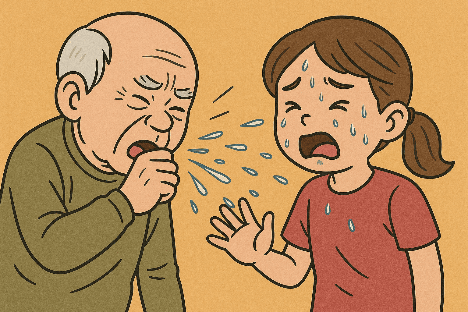 여름 알레르기 비염 사진