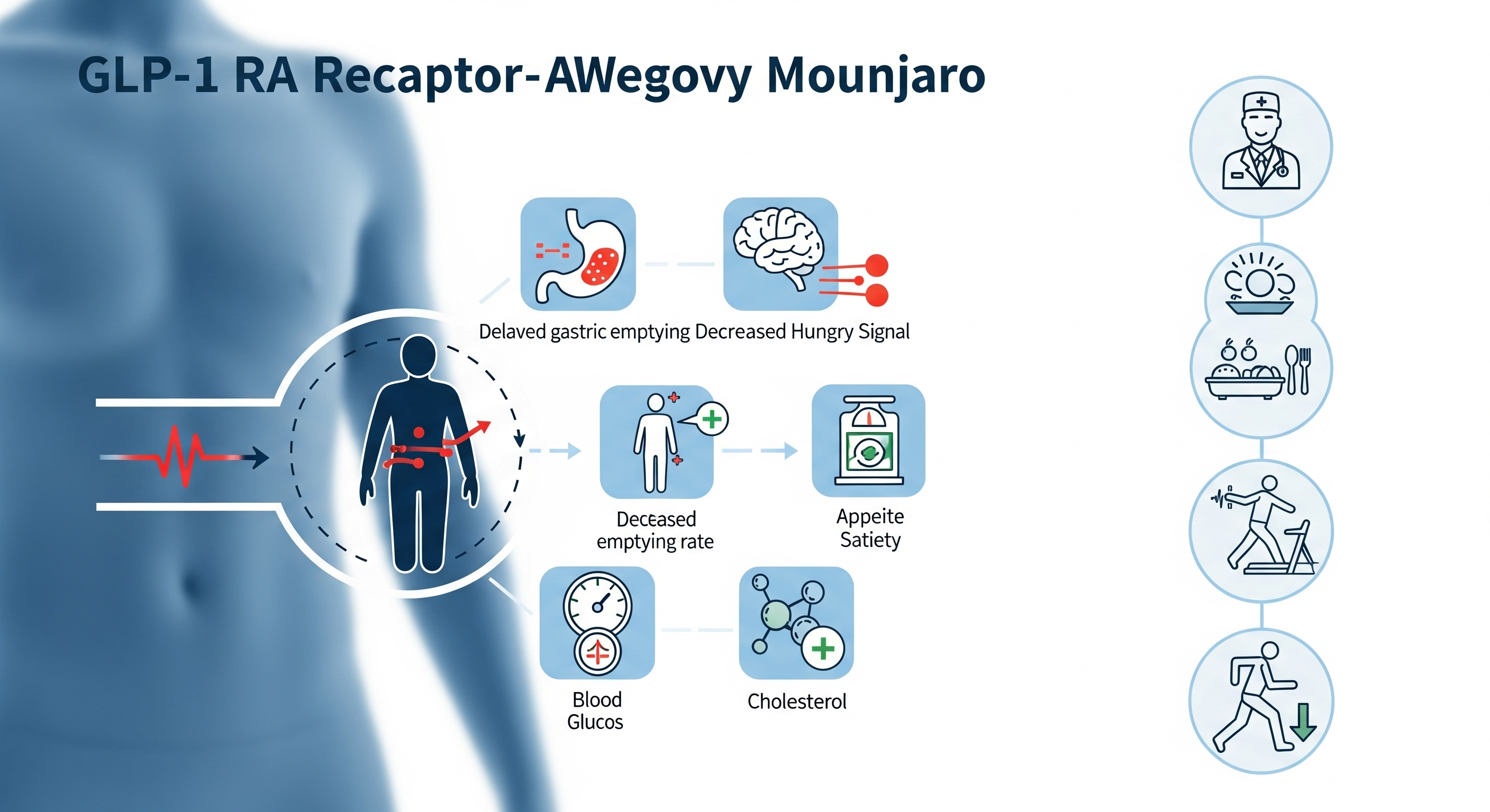 "GLP-1 약물의 감량효과는?"에 대한 이미지입니다.