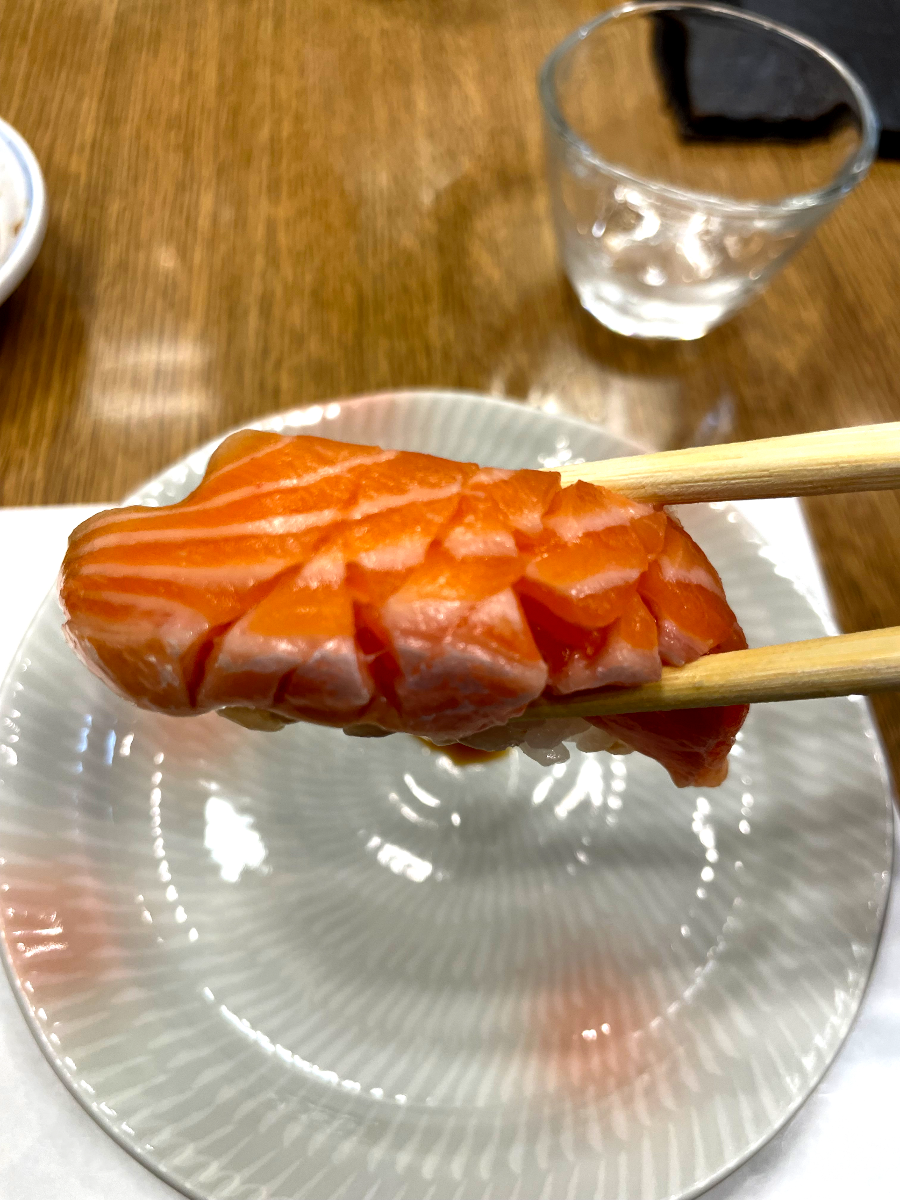 스시 이나호 연어초밥