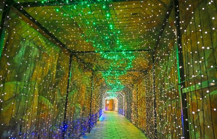 태화강 동굴 아름다운 조명