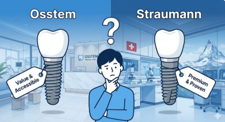오스템 vs 스트라우만