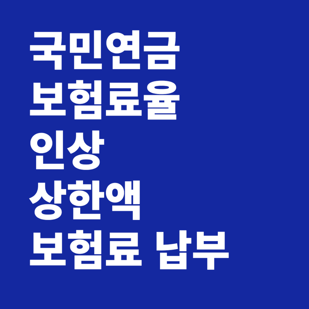 국민연금 보험료율 인상 상한액