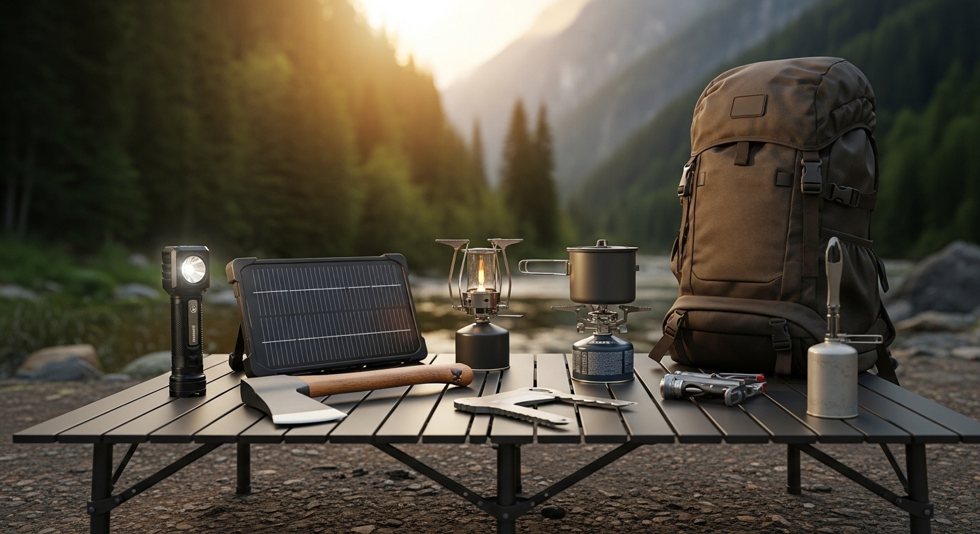 캠핑 필수 장비: 꼭 있어야 하는 생존 도구들