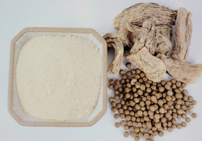 천마 분말, 환, 말린뿌리 사진