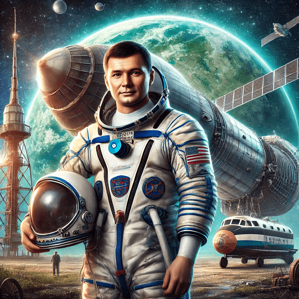 우주 비행사 사진