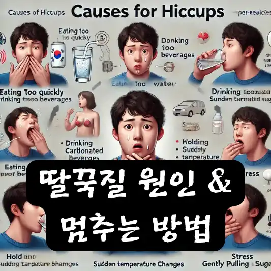딸꾹질 원인 멈추는 방법 썸네일