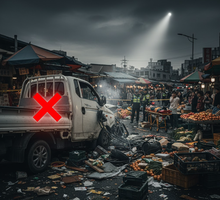 부천 제일시장 사고원인