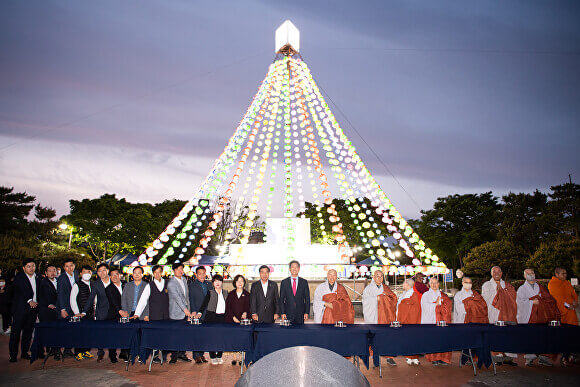 2023년 부처님오신날 경상북도 봉축 연등 점등 장소 (feat. 구미, 안동, 영천, 청송)