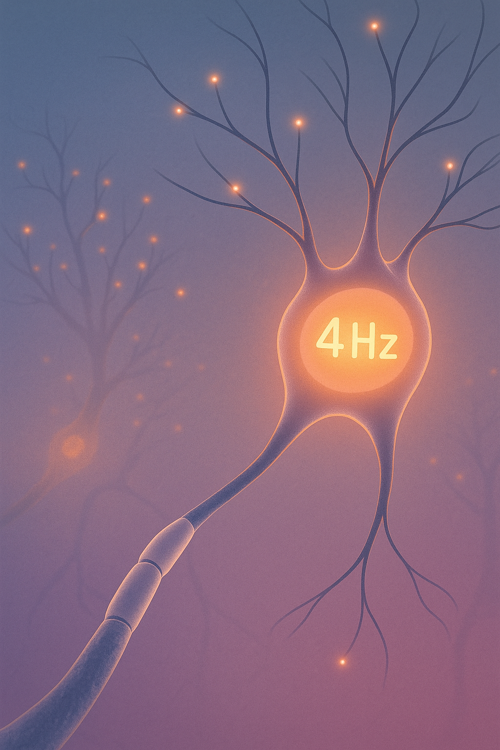 뉴런의 4Hz 사용 연관 이미지