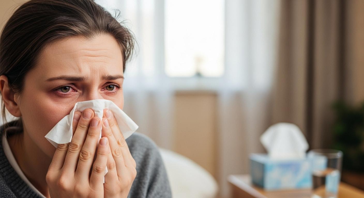 요즘 독감 증상 목