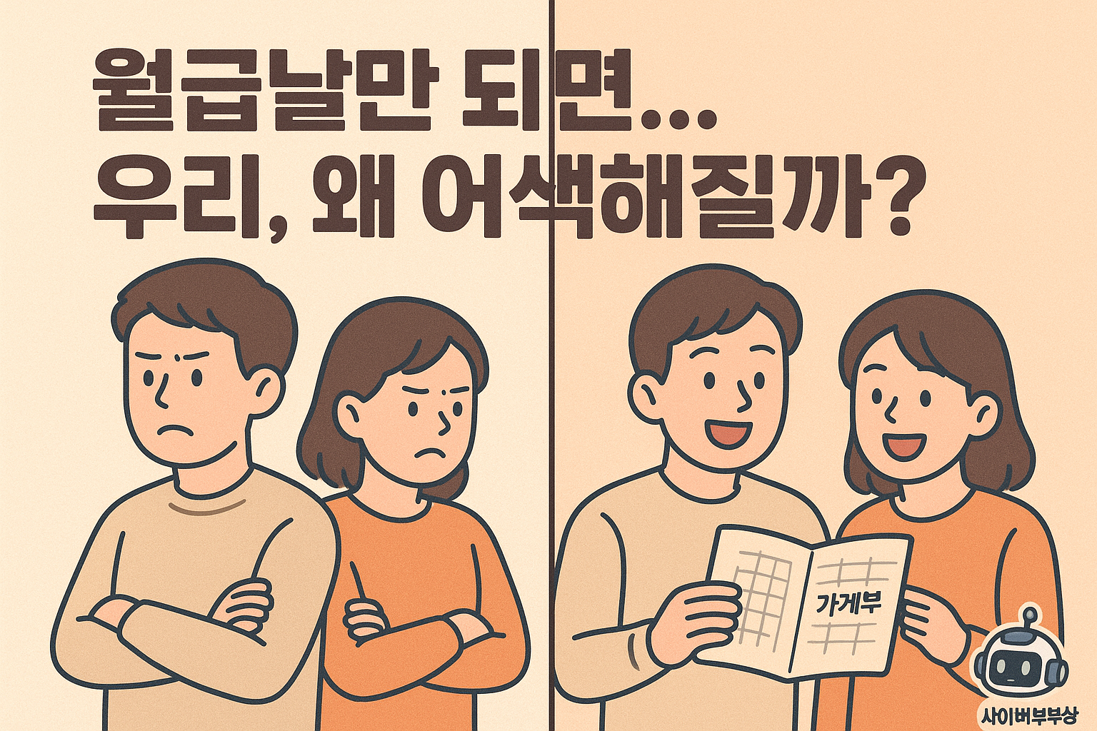 맞벌이 부부 돈관리, 월급날만 되면 왜 눈치부터 보게 될까