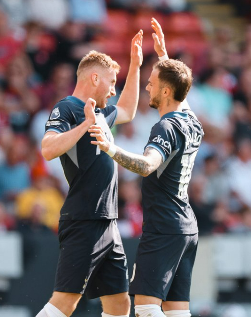 손흥민 텐텐 달성 토트넘 셰필드 하이라이트