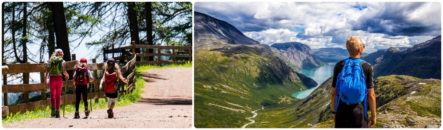 등산하는 사람들 사진