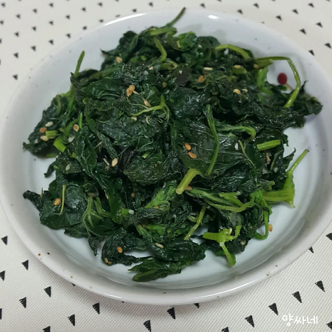 깻잎순 볶음 봄철 영양 반찬 간단 레시피_7