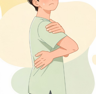 오른쪽 등 통증 의심되는 병