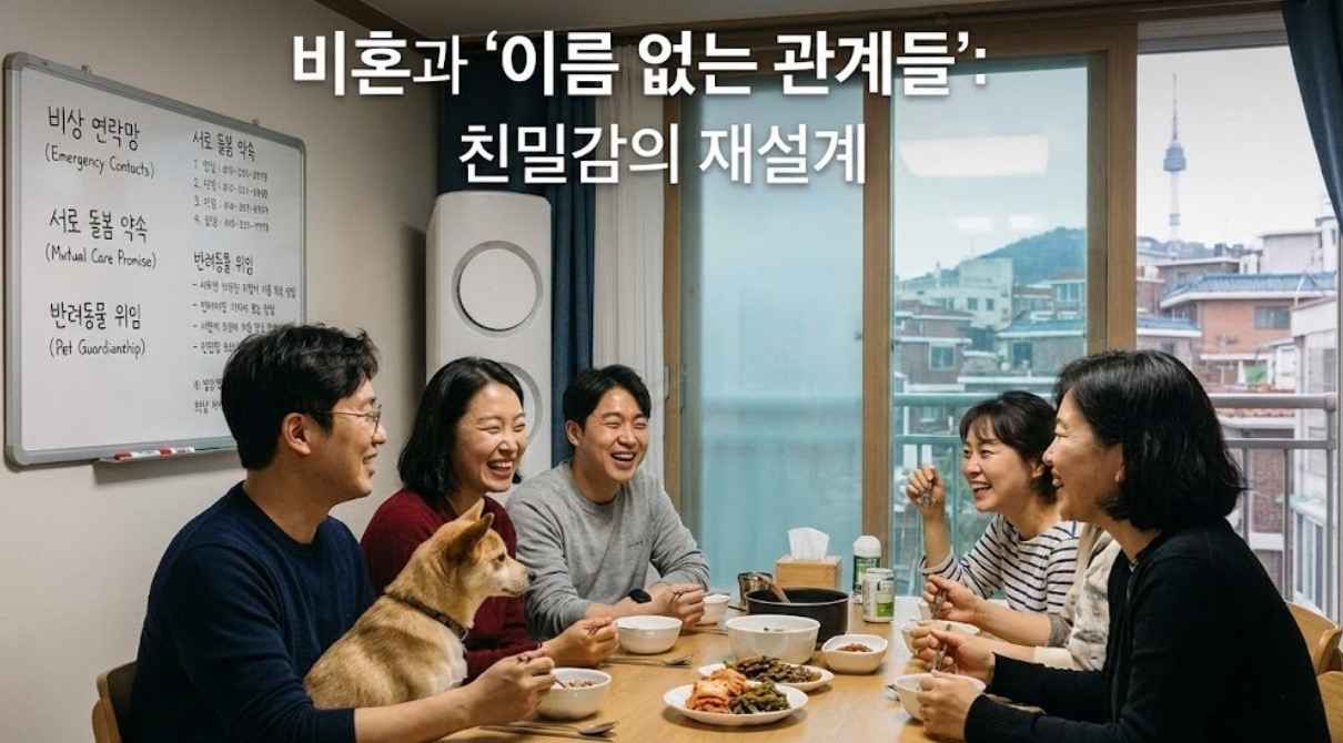 비혼과 &lsquo;이름 없는 관계들&rsquo;결혼하지 않은 사람의 친밀감 설계법