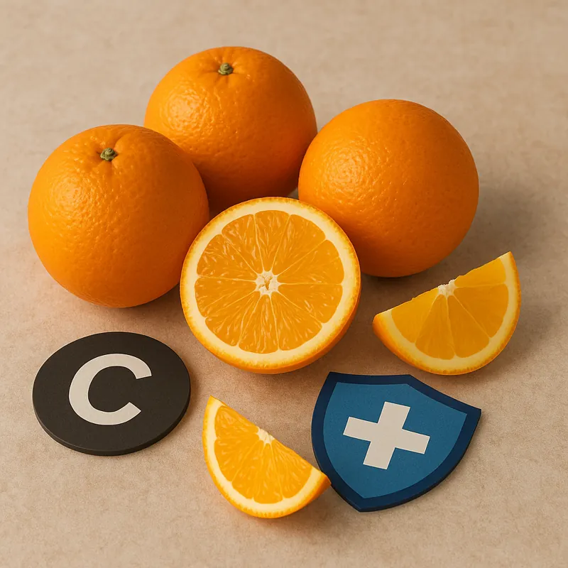 오렌지가-감기에-좋은-과학적-이유를-시각적으로-표현한-이미지로-신선한-오렌지와-비타민C를-상징하는-구성