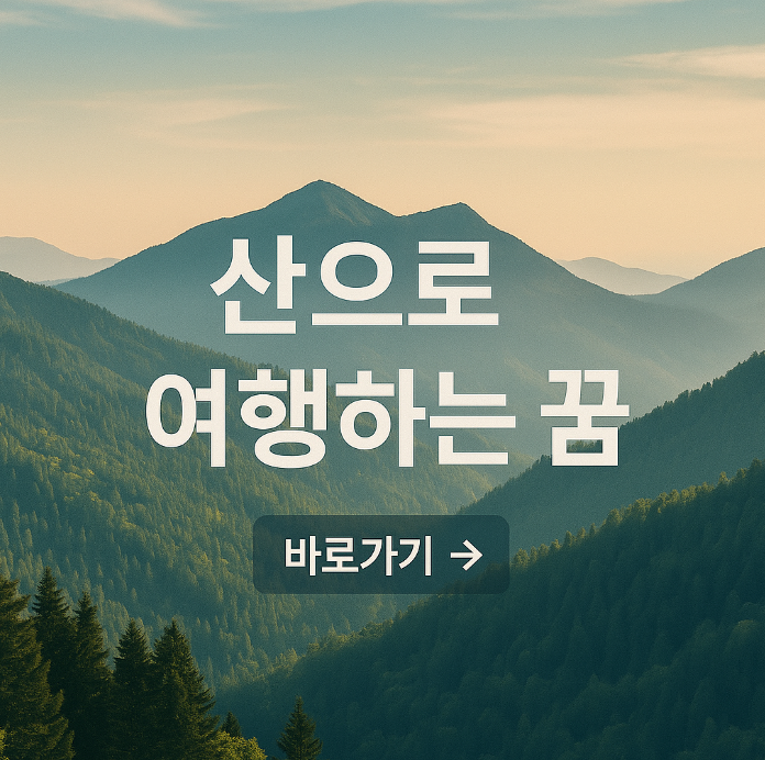 산으로 여행하는 꿈