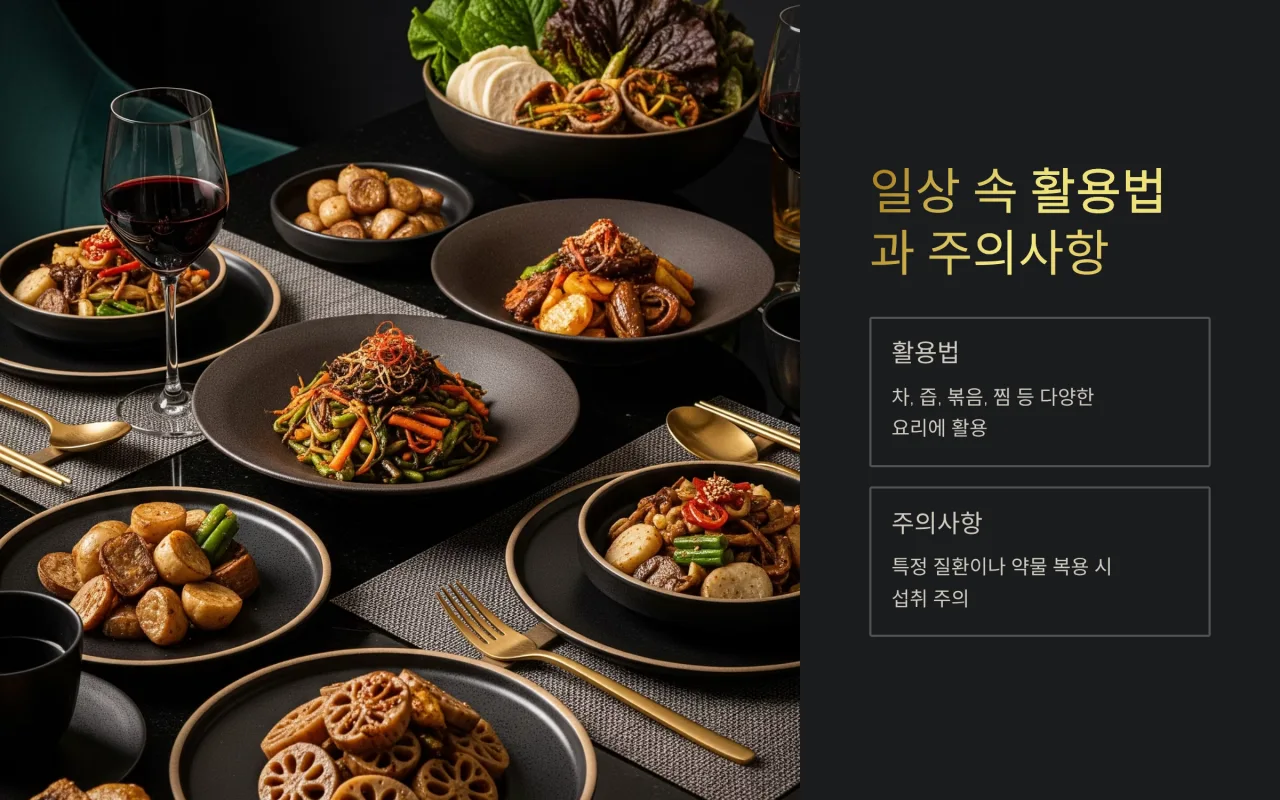 뿌리채소 섭취 시 주의사항