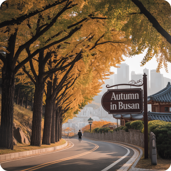 2025 부산 단풍명소 절정시기 가상 이미지