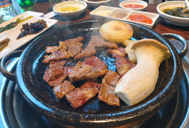 지글지글 구워짐