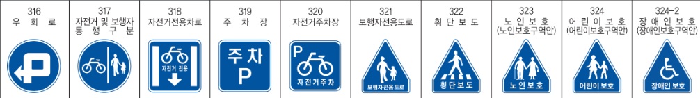 교통안전표지판