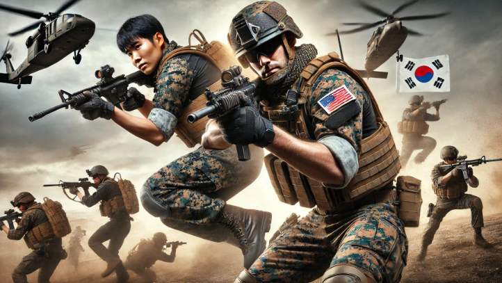 대한민국과 미국 특급전사 관련 사진