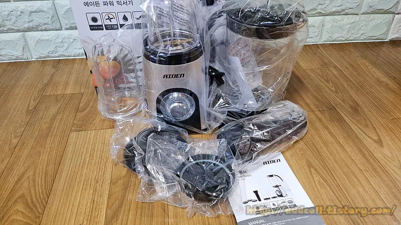 에이든 홈푸드 1L 다용도 믹서기 MJ-336S