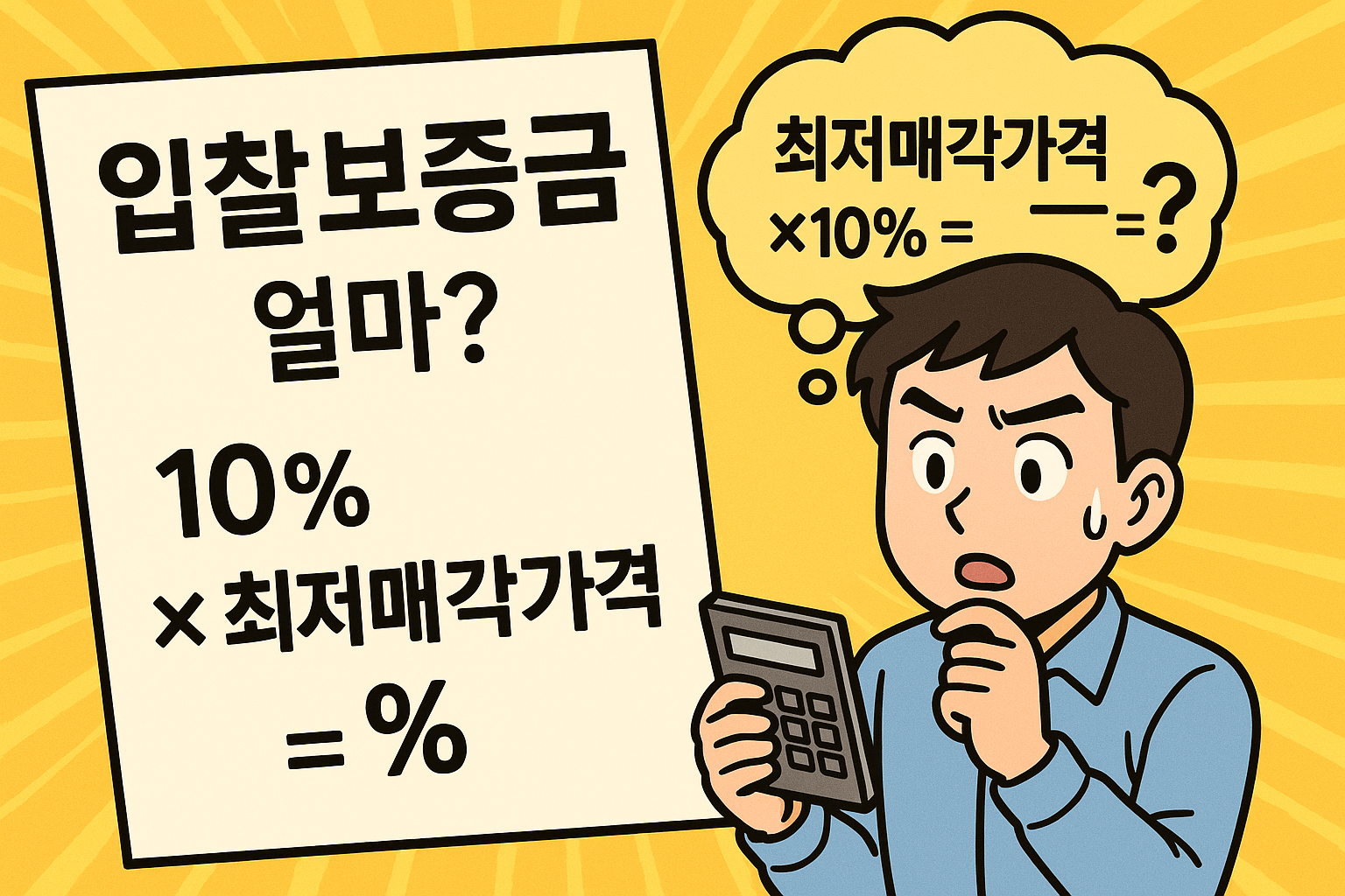 입찰보증금 얼마가 맞을까? 초보자를 위한 정확한 계산법