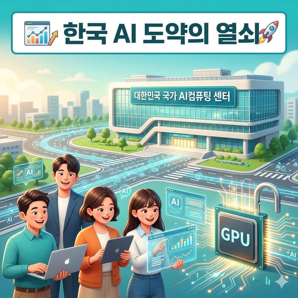 한국 AI도약의 열쇠 - 국가 AI컴퓨팅 센터