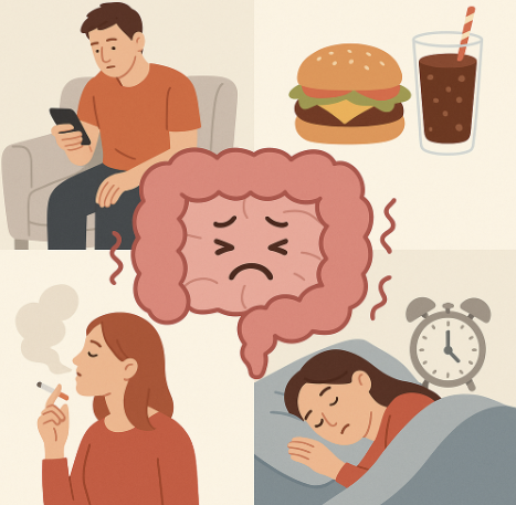장 건강을 망치는 최악의 습관들 관련 사진