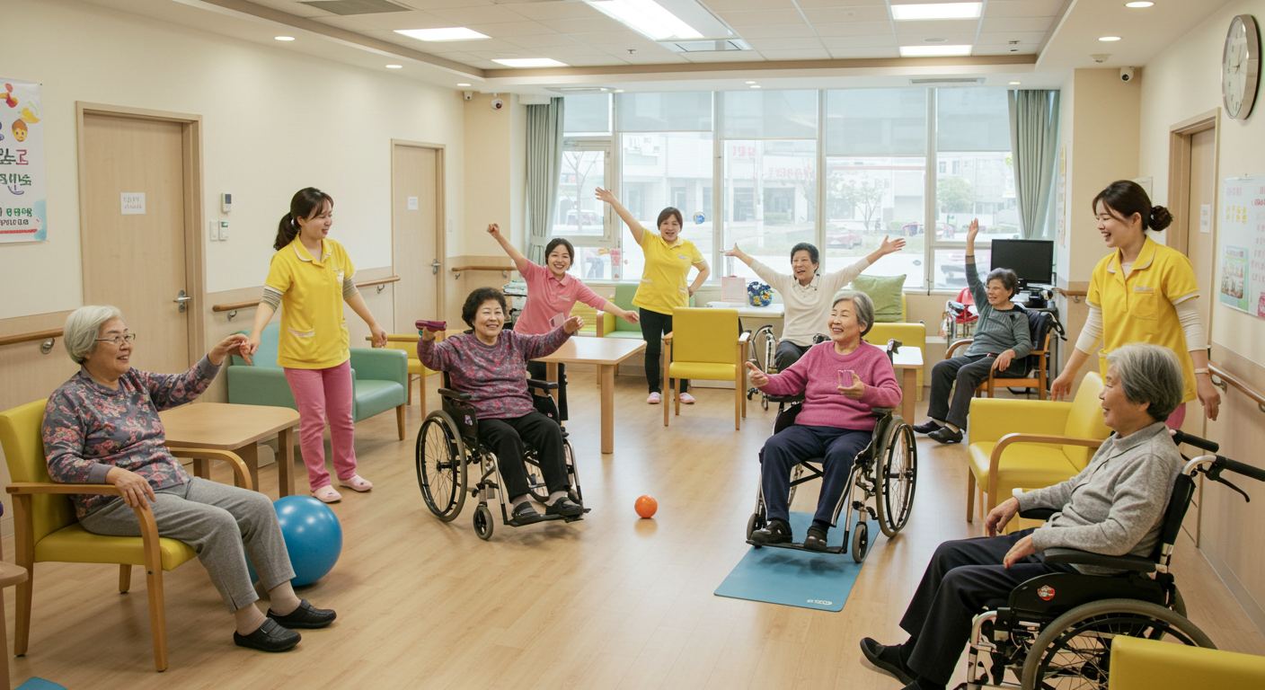 어르신 주간보호센터, 유치원처럼 따뜻한 하루 보내는 법
