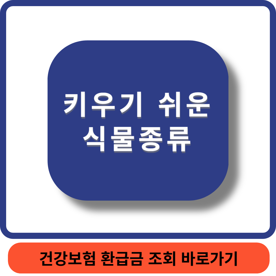 키우기쉬운식물썸네일