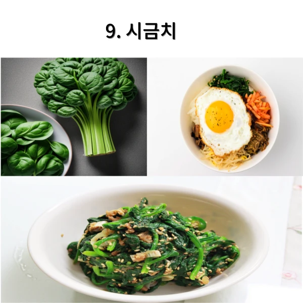 세계 10대 푸드_9.시금치