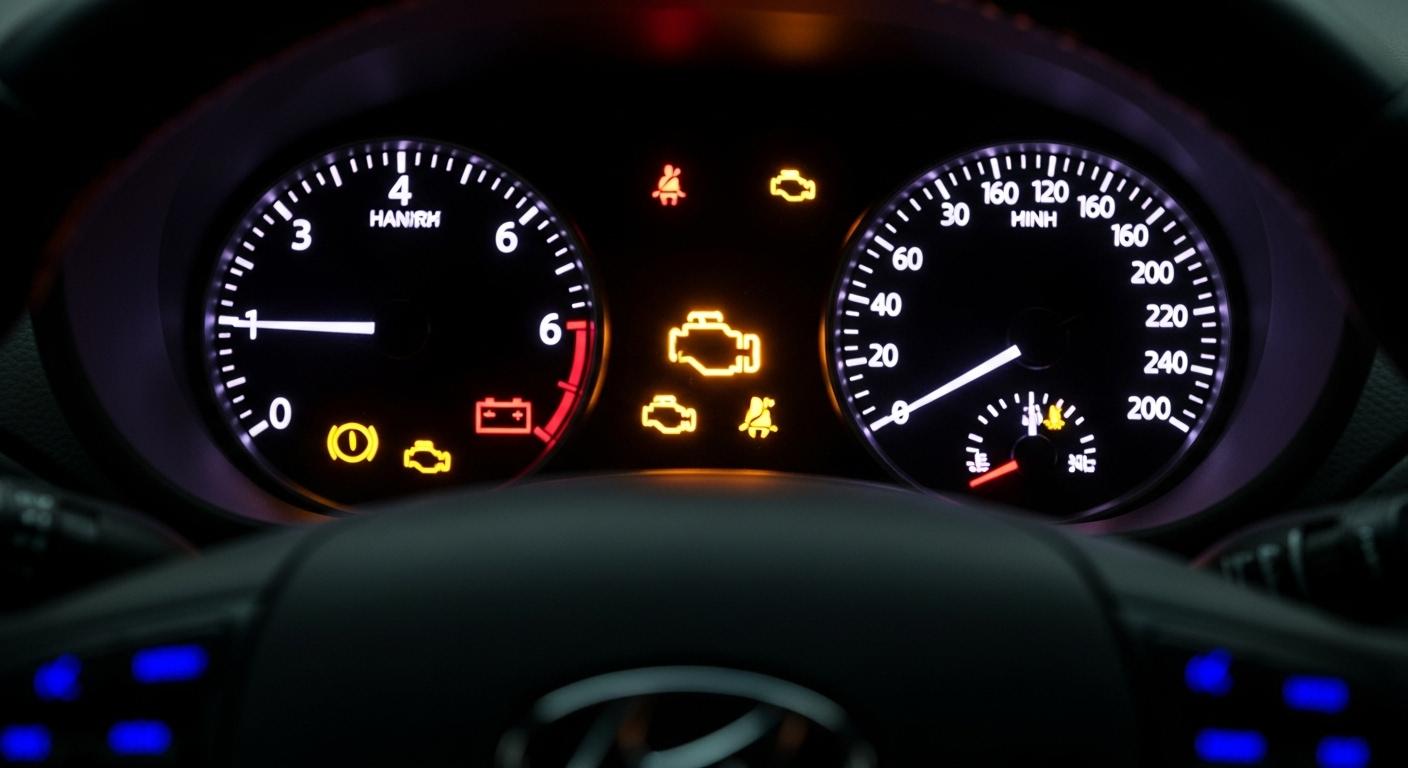 현대자동차 경고등 종류