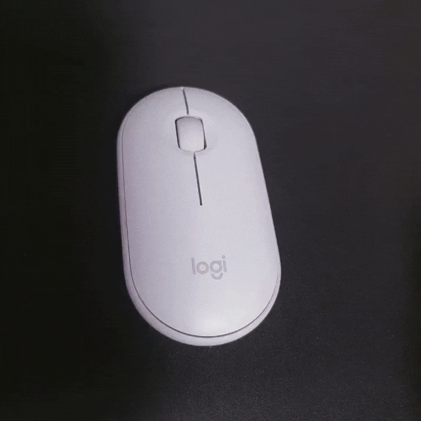 로지텍 페블(Pebble) 분해성 GIF